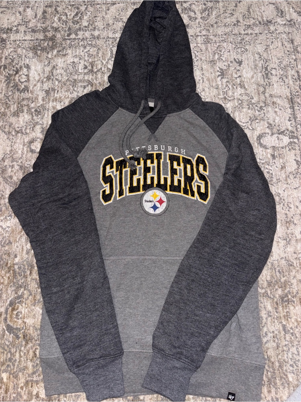Gray Hooded Sweatshirt